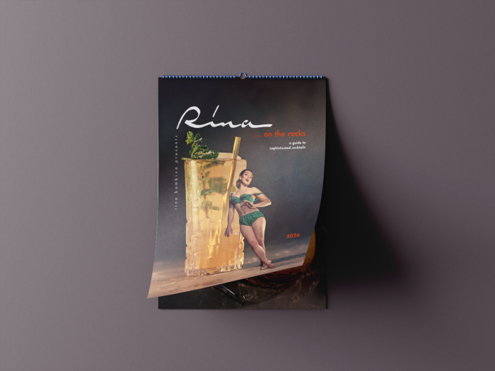 Rina Rocks RINA ON THE ROCKS Calendar 2026 - Rina Bambina
